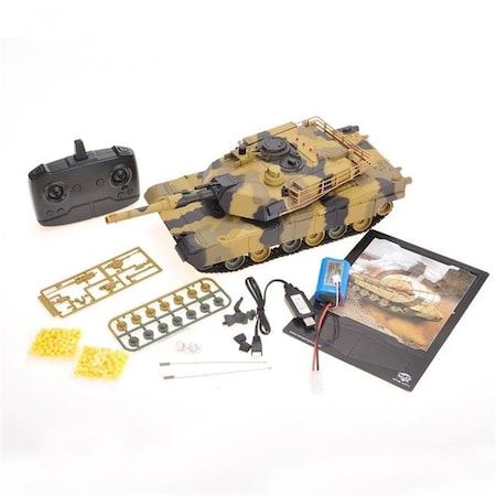Azimport Azimport M1A2 Military 16 in. Remote Control Battle Tank Toy M1A2 Military